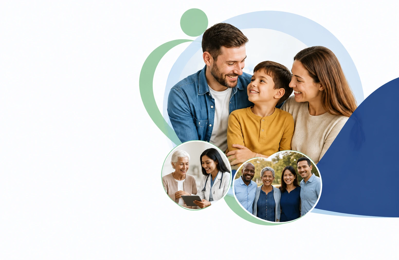 A family representing ongoing primary care